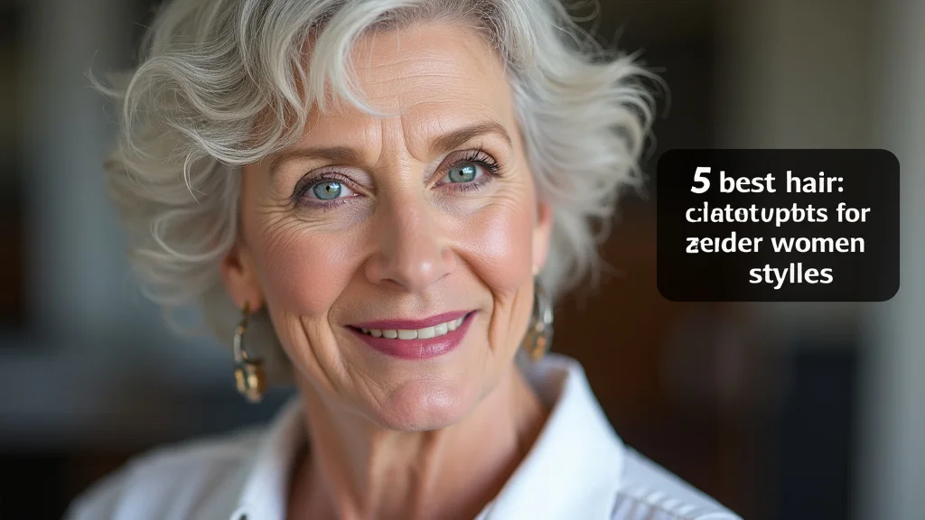 5 Best Haircuts For Older Women Styles